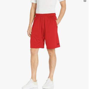 Nike Red Dri-Fit Training Shorts University Red Men's Large